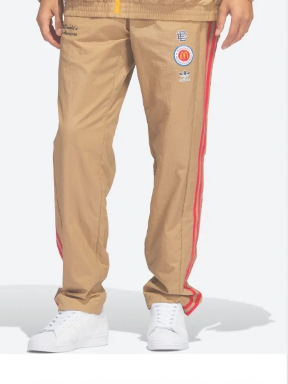 Adidas Originals x Eric Emanuel McDonald's All-American Ceremony snap pants M